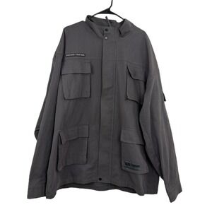 Team Liquid Star Wars Smuggler Jacket Mens 3XL Gray Full Zip Outdoors E-Sports